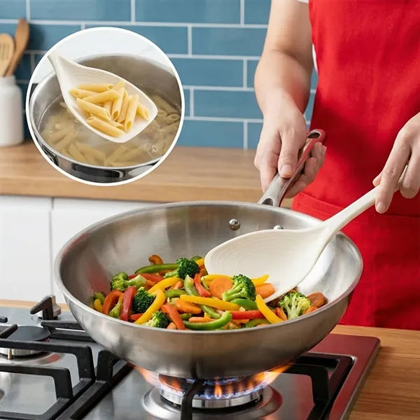 Food Grade Silicone Deep Spoons with Measure Marks