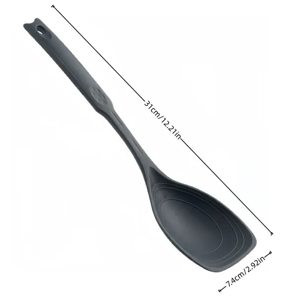 Food Grade Silicone Deep Spoons with Measure Marks