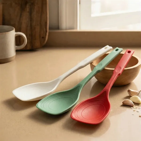 Food Grade Silicone Deep Spoons with Measure Marks