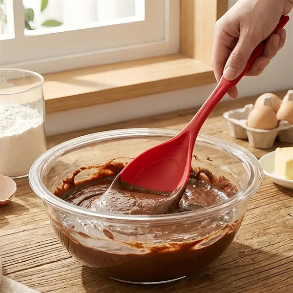 Food Grade Silicone Deep Spoons with Measure Marks