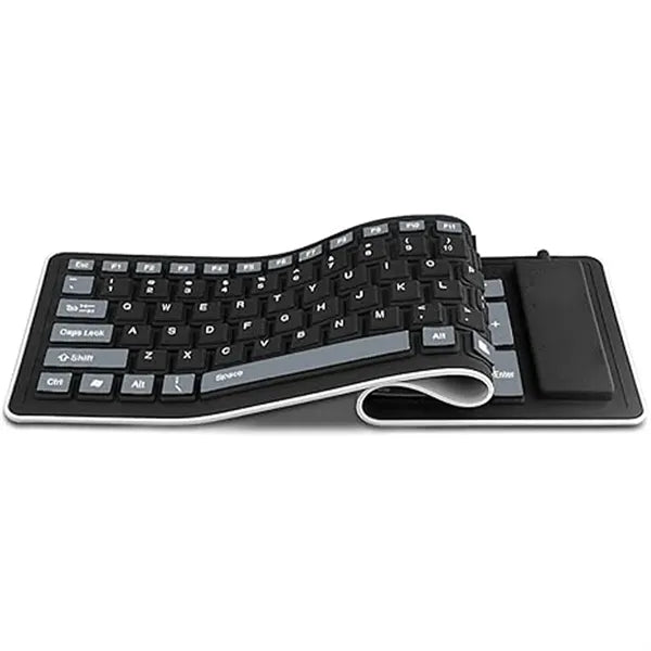 Foldable Waterproof And Dustproof Silicone Keyboard