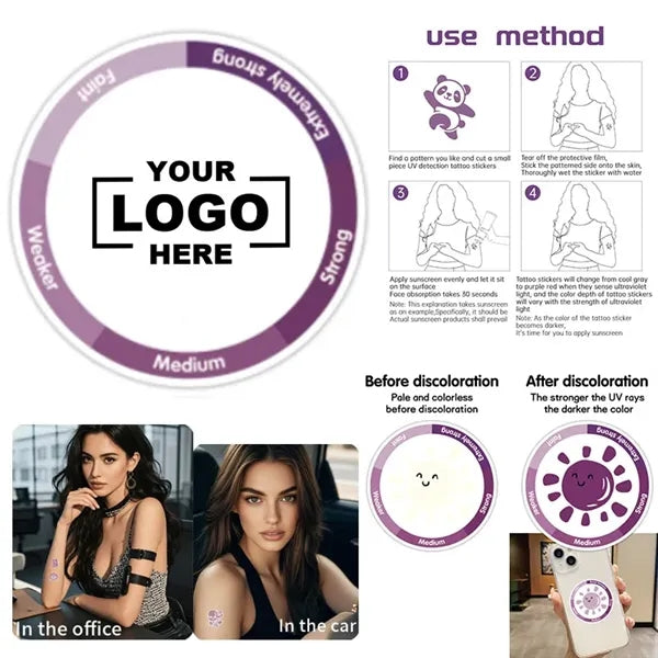 Color-changing sticker