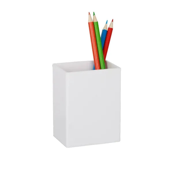 Plastic Pencil Pen Holder Cup
