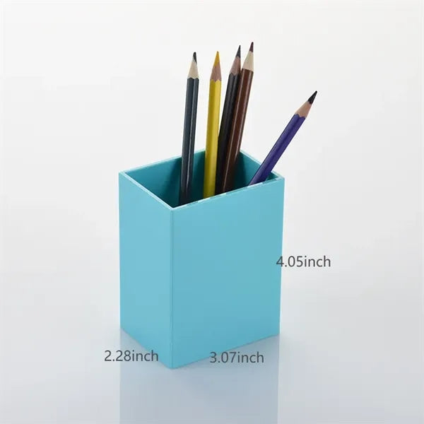 Plastic Pencil Pen Holder Cup