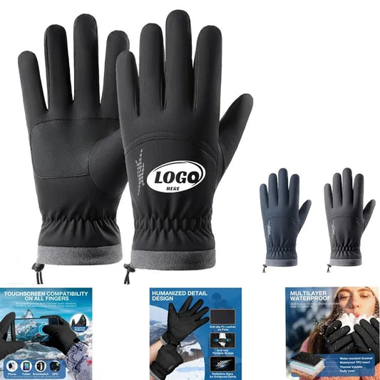 Winter Waterproof Warm Gloves Women Men