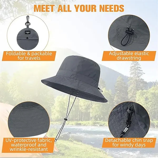 Outdoor Quick Dry Packable Bucket Hat