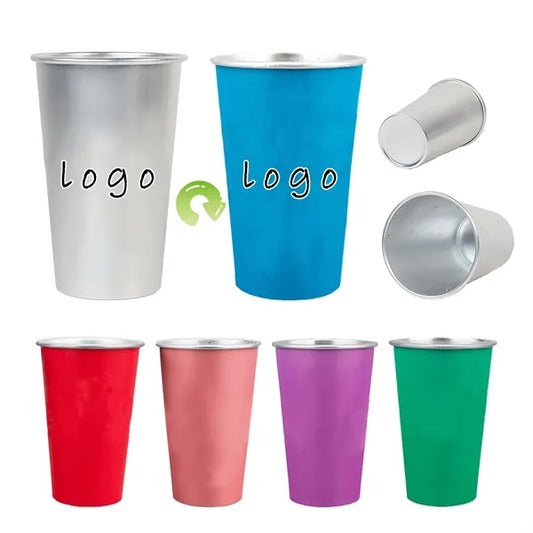 Creative Temperature-Sensitive Aluminum Party Cup