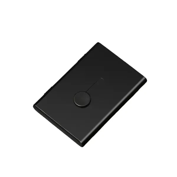 Alloy Business Card Holder Creative Push Card Case