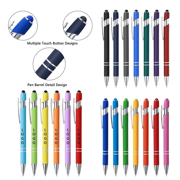 Multifunctional Metal Push-Button Ballpoint Pen
