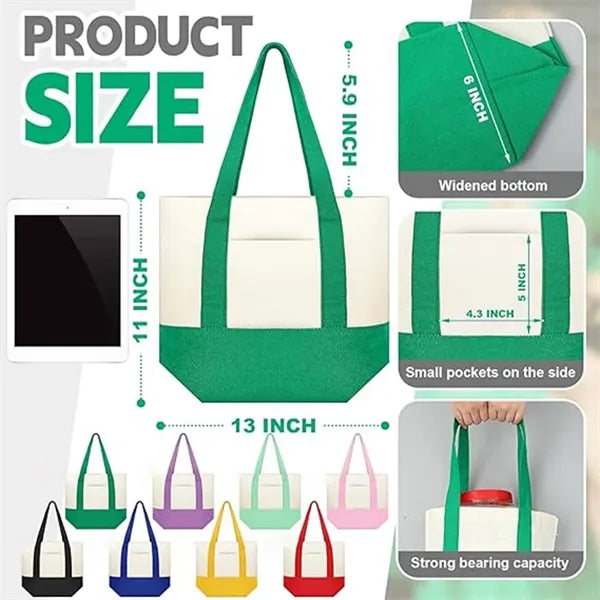 Mini Canvas Tote Bag