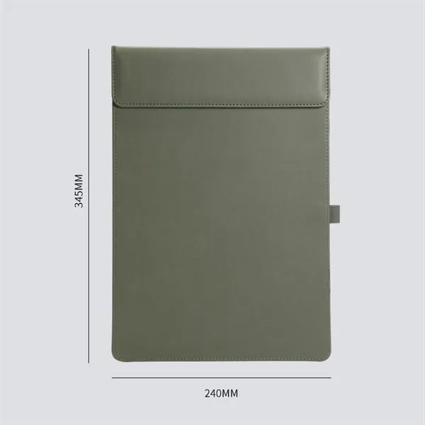 Magnetic Leather Clipboard