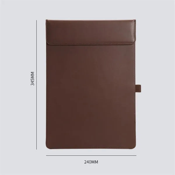 Magnetic Leather Clipboard