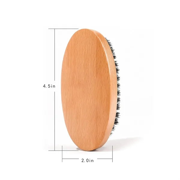 Boar Bristle Hair Beard Brush for Men