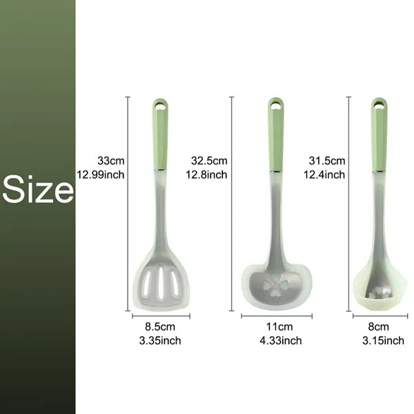 Silicone Cooking Spatula Heat Resistant Kitchen Tool