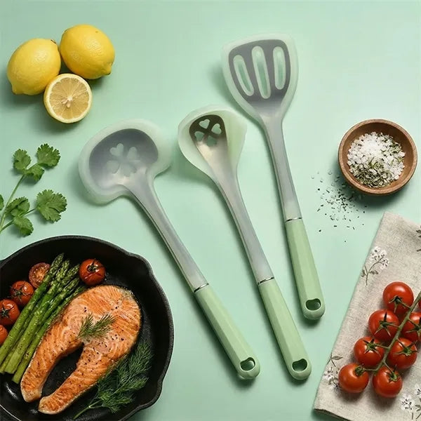 Silicone Cooking Spatula Heat Resistant Kitchen Tool
