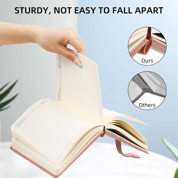 A5 PU Leather Magnetic Notebook
