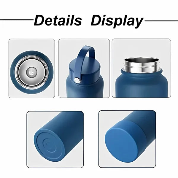 Premium Double-Wall Wide Mouth Insulated Water Bottle