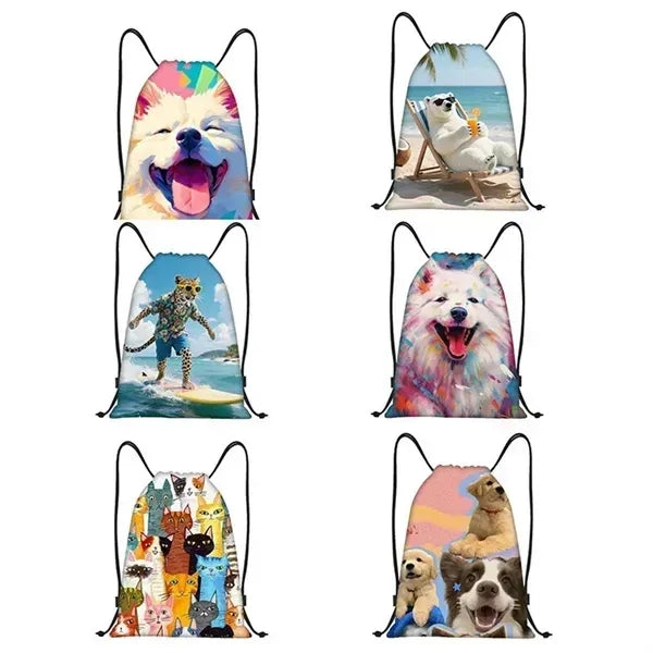 Sublimation Drawstring Backpack