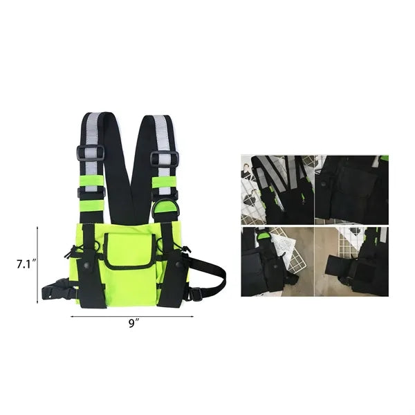 Field reflective tactical vest