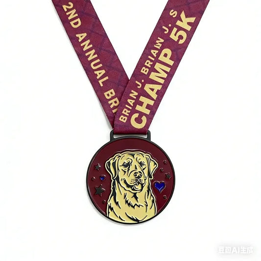 Die Cast Custom Race Medals Pet Game