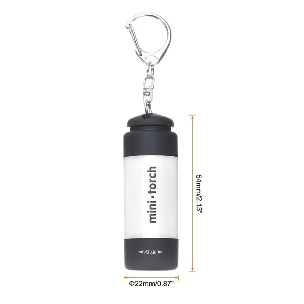 Mini USB Rechargeable Keychain LED Flashlight Pocket Torch