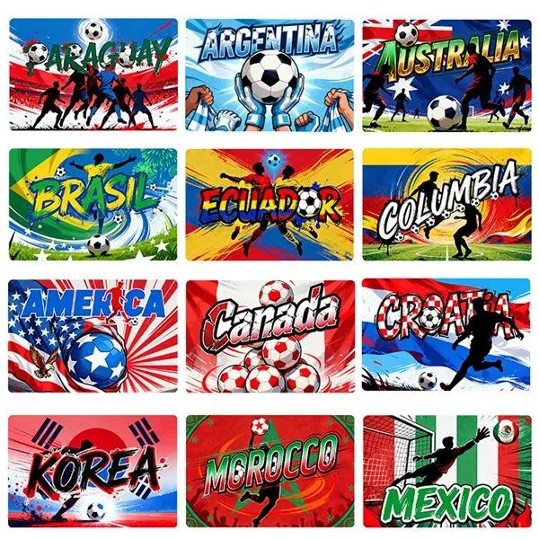 2026 World Cup Custom 100D Polyester Fan Cape Flag