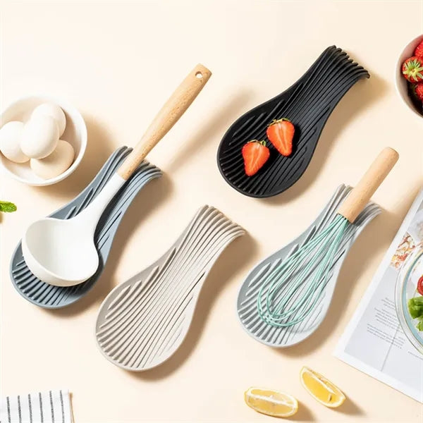 Silicone Spoon Holder Heat Resistant Kitchen Tools