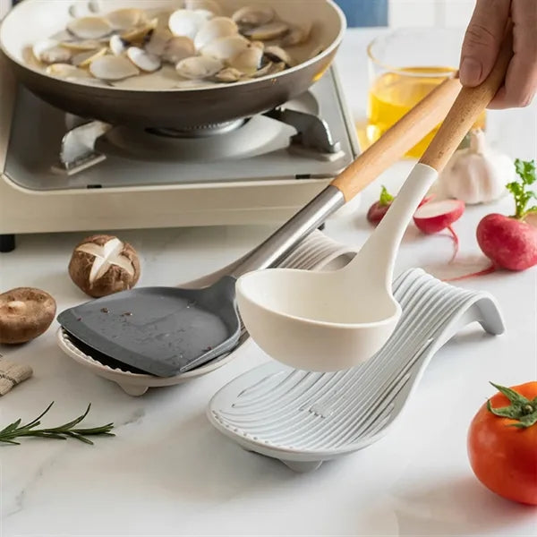 Silicone Spoon Holder Heat Resistant Kitchen Tools