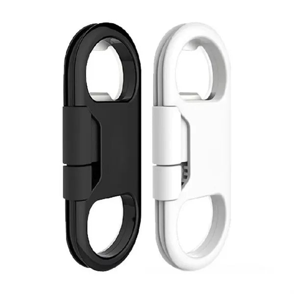 Portabl Keychain Bottle Opener USB Charging Cord