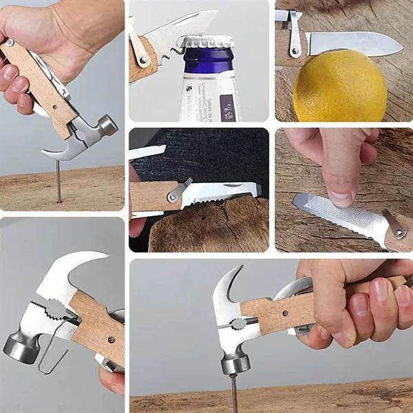 12-In-1 Multi-Functional Wood Hammer
