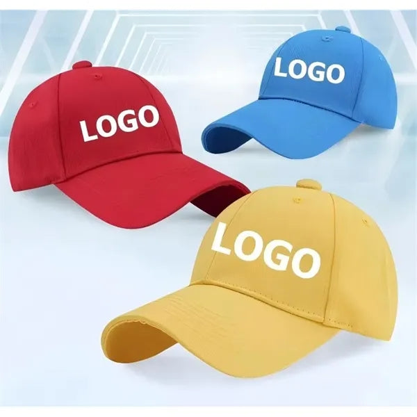 Cotton Advertising Cap, Embroidered Group Travel Blank Baseb