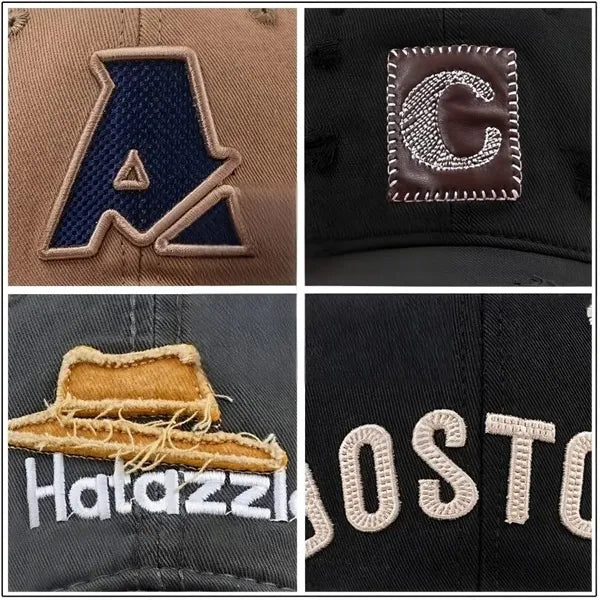 Cotton Advertising Cap, Embroidered Group Travel Blank Baseb