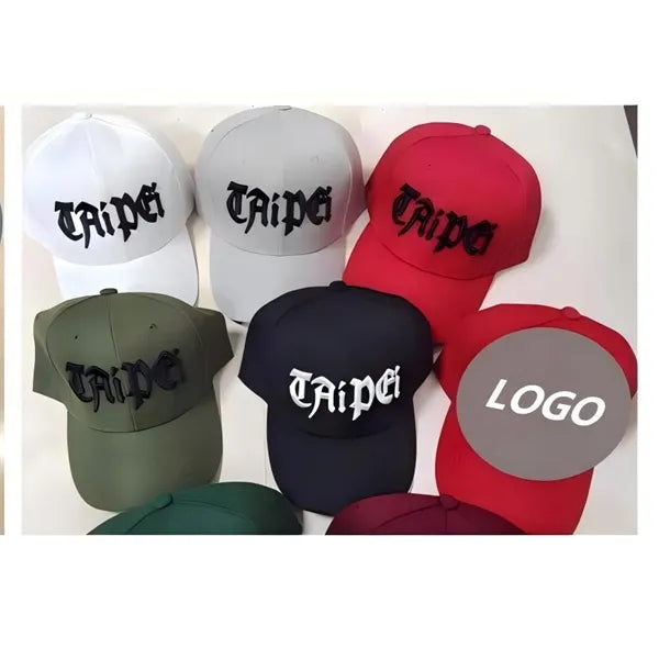 Cotton Advertising Cap, Embroidered Group Travel Blank Baseb