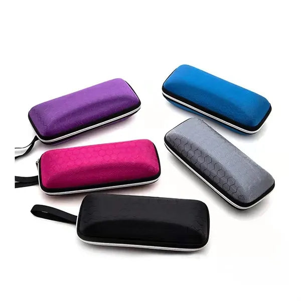 Portable Zipper Eyeglasses Case