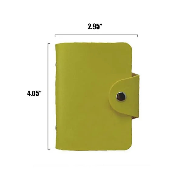 PU Leather RFID Credit Card Holder