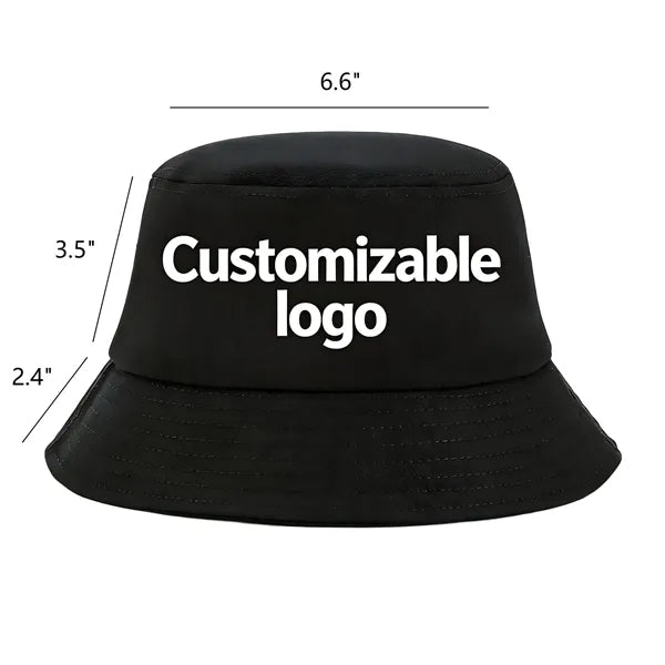 Cotton Sun Hat with Logo