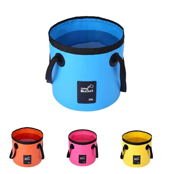 Multi Purpose PVC Collapsible Bucket for Outdoor Enthusiast
