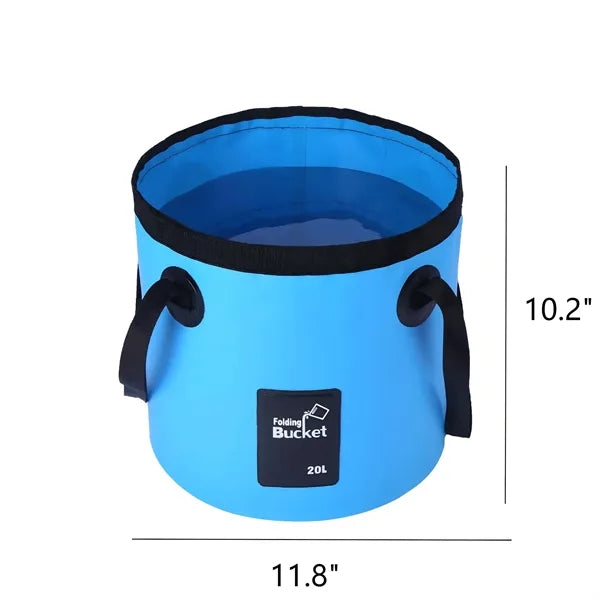 Multi Purpose PVC Collapsible Bucket for Outdoor Enthusiast