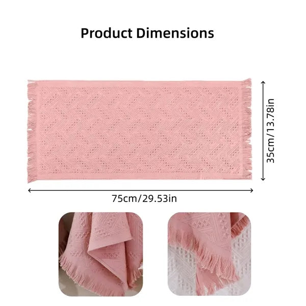 Pure Cotton Fringe Towel