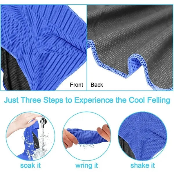 Quick-Drying Microfiber Sweat-Absorbing Cool Towel