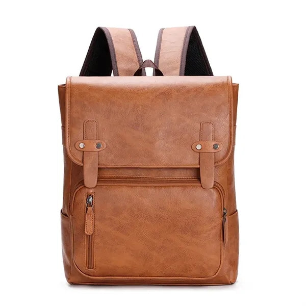 PU Leather Outdoor Backpack