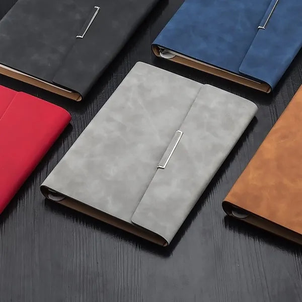 Metal Ring Loose Leaf Notebook