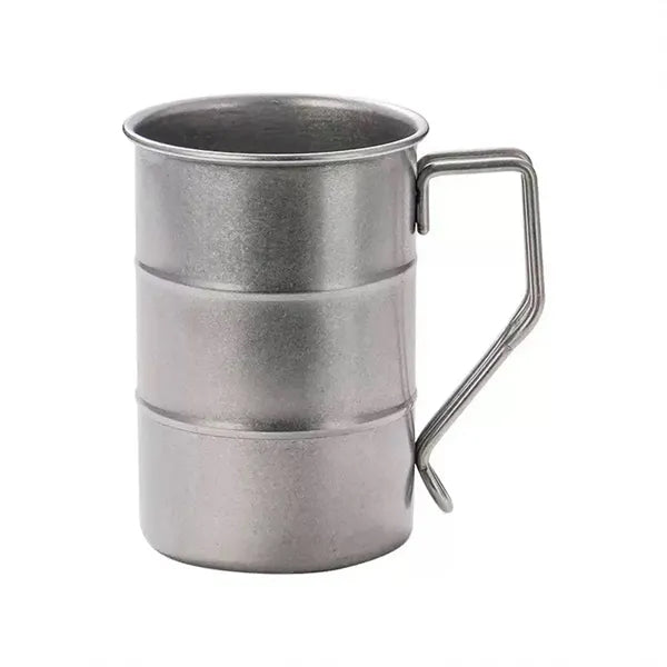 12 OZ Vintage 304 Stainless Steel Camping Cups