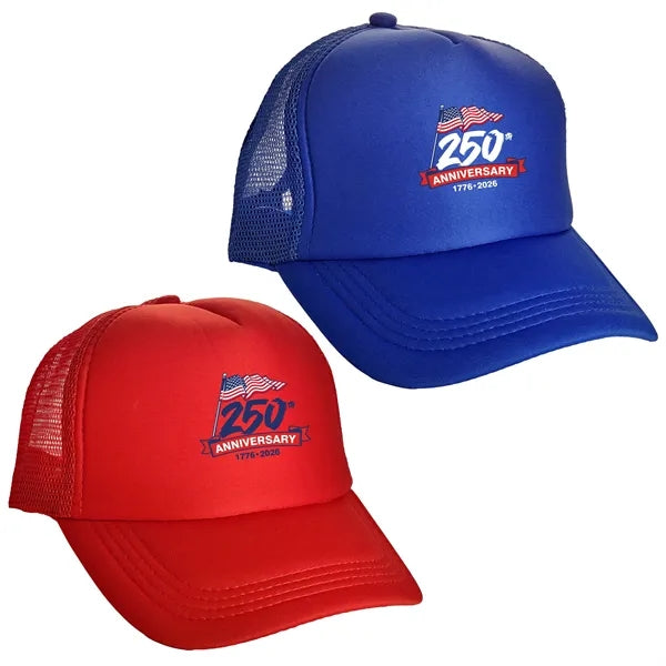 Patriotic Foam Trucker Hat