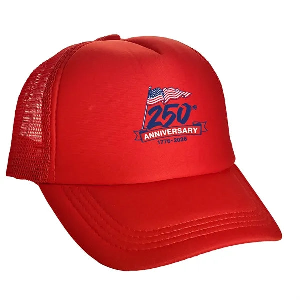 Patriotic Foam Trucker Hat