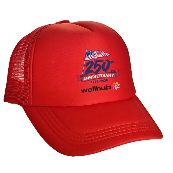 Patriotic Foam Trucker Hat