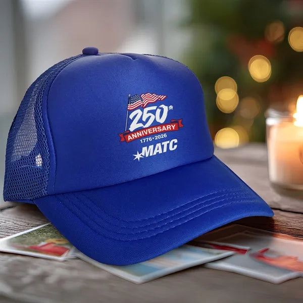 Patriotic Foam Trucker Hat
