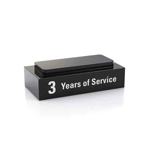 Stackable Black Acrylic Bar Milestone Awards
