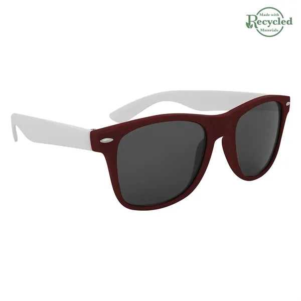 Full Color Colorblock Malibu Sunglasses