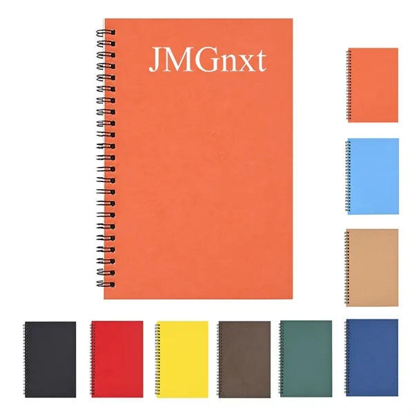 Spiral Kraft Paper A5 Notebook